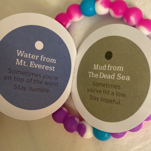 lokai pink purple blue bracelet - Picture 2 of 3